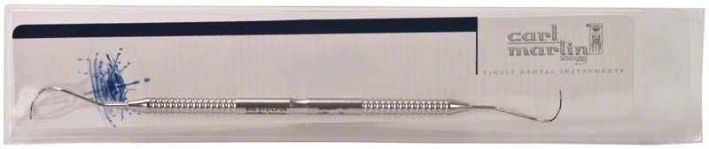 Furkationssonde mit Tiefenmarkierungen in Verpackung von Carl Martin.