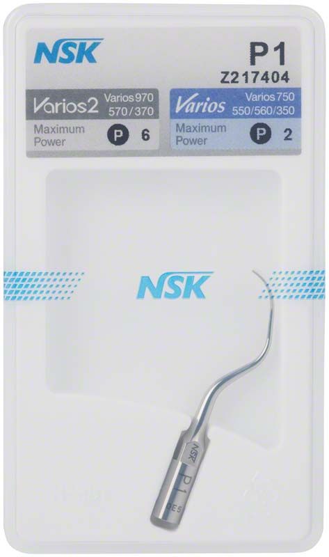 Ultraschallspitze Varios Aufsatz PARO Modell P1 in Verpackung.