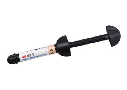 Zahnrestaurationsspritze 3M™ Z100™ MP A2 mit schwarzem Kolben.