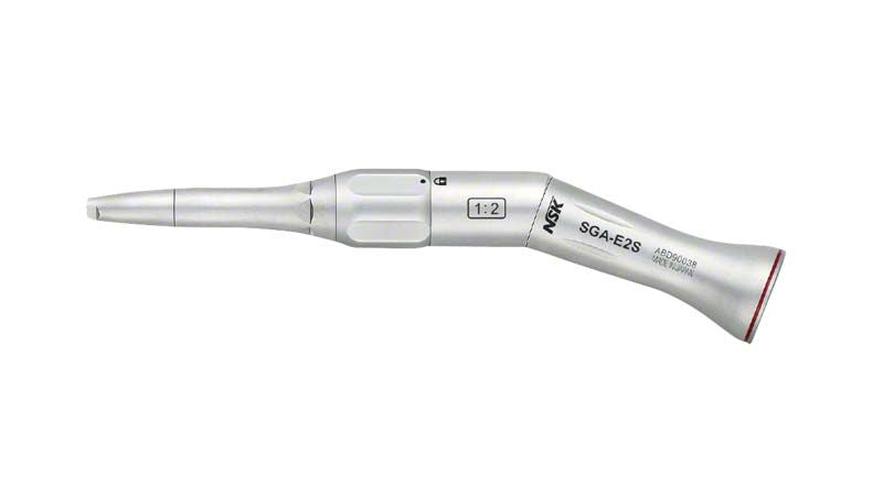 Mikro-Chirurgie-Handstück Typ SGA-E2S ohne Licht in Silber.