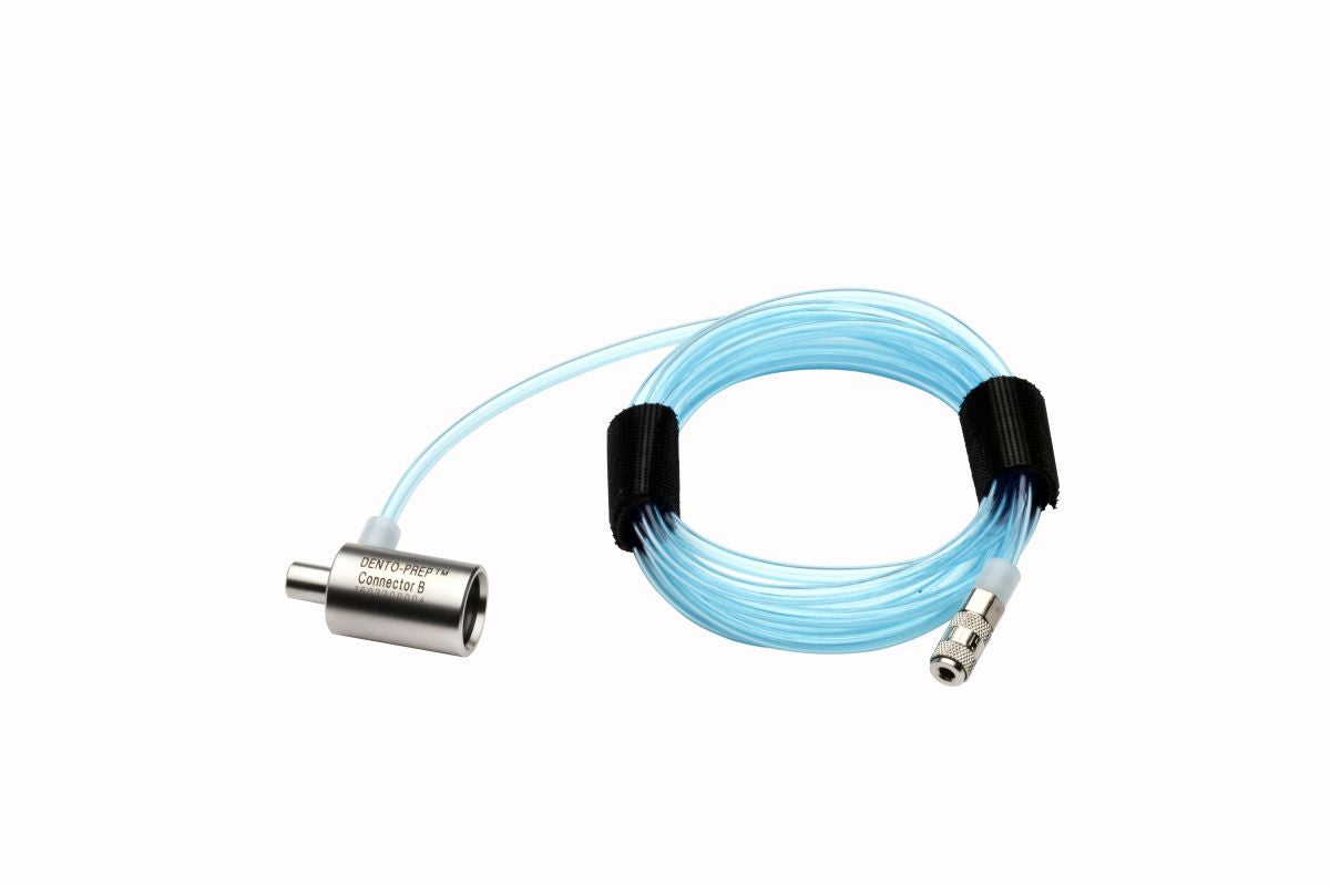 DENTO-PREP™ Konnektor B mit blauem Schlauch für Bien Air.