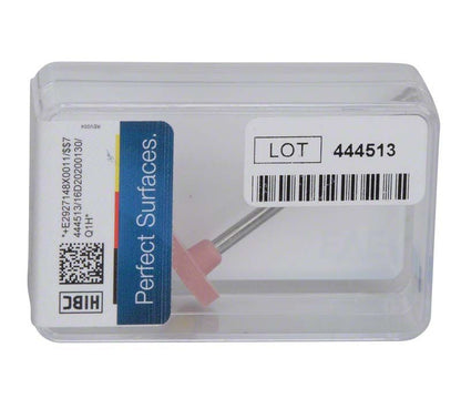 Rosa EVE DIAPOL® Diamantpolierer mittel in transparenter Kunststoffverpackung mit Etikett.
