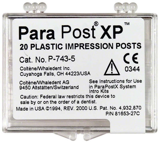 Image of ParaPost® XP™ Abformstifte 20er Gr. 5 rot
