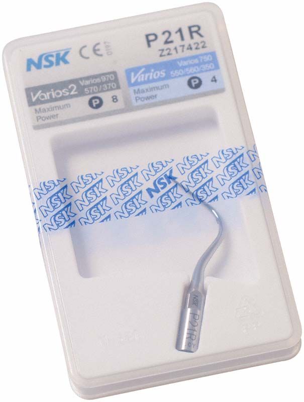 Ultraschallspitze Varios Aufsatz PARO Modell P21R in Verpackung.