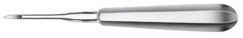 Gerader Wurzelrestentferner HEIDBRINK mit metallischem Griff