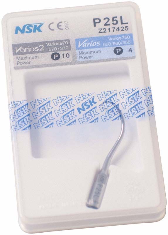 Varios Aufsatz PARO Modell P25L in Originalverpackung mit links gebogener Spitze.