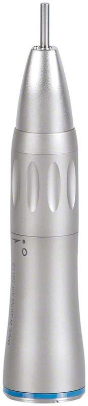 Silbernes Ti-Max X65L Handstück mit ergonomischem Design und Lichtfunktion.