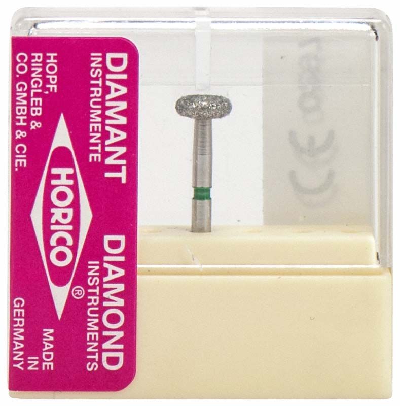 Diamantbohrer FG 068G 045 in transparenter Schutzhülle.