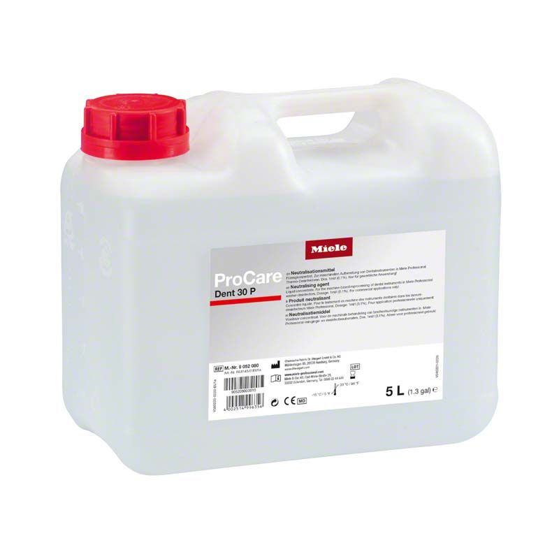 ProCare Dent 30 P 5-Liter-Flasche mit rotem Verschluss und Etikett.
