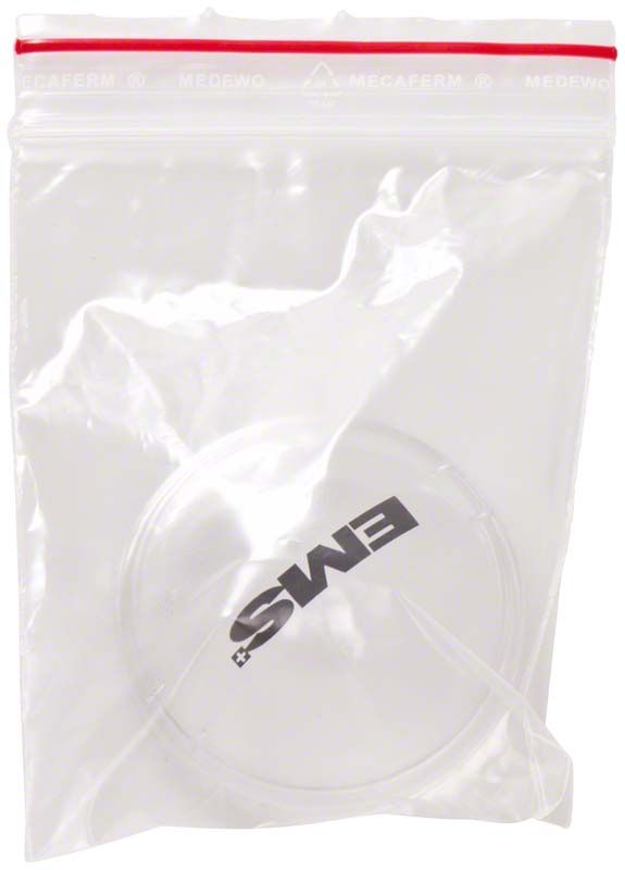 Transparente Verschlusskappe für AIRFLOW® handy 2+ in Plastiktüte.