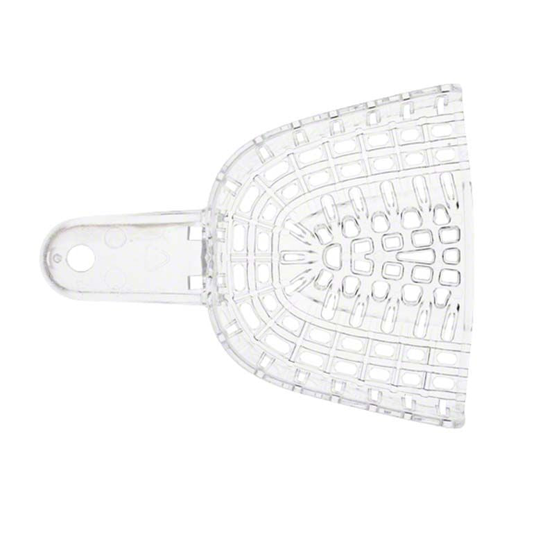 Einweg-Abdrucklöffel klar mit Verstrebungssystem, Größe 3 OK mittel.