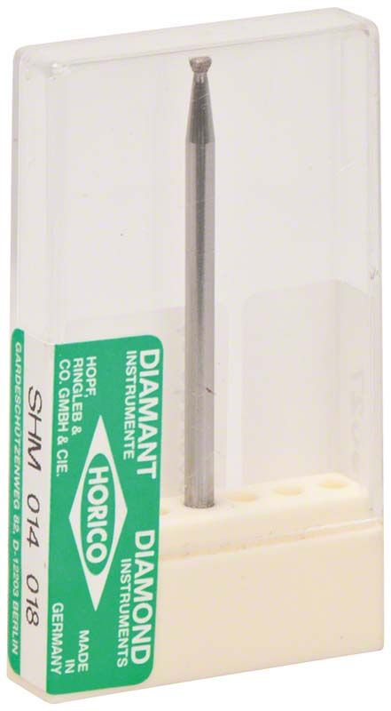 Sinterdiamant SHM 014 018 in transparenter Verpackung.