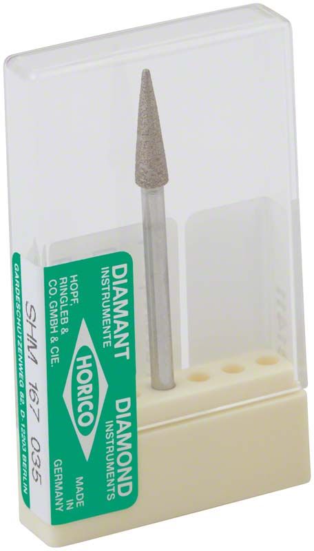 Sinterdiamant SHM 167 035 in transparenter Schutzhülle.