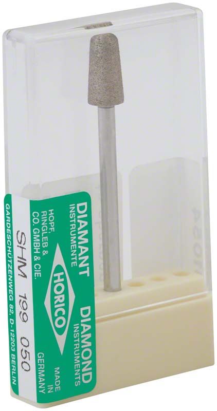 Sinterdiamant SHM 199 050 in transparentem Kunststoffetui.