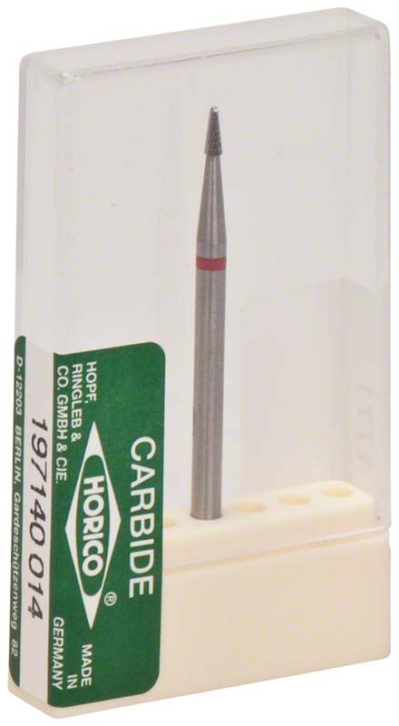 Hartmetallfräser 197 140 014 in transparenter Kunststoffverpackung.