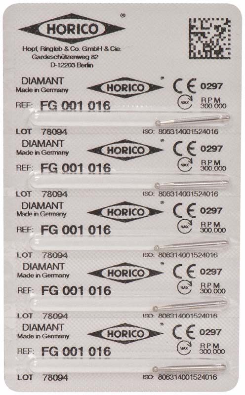 Verpackungsetikett von Diamant FG 001 016 mit CE-Kennzeichnung.