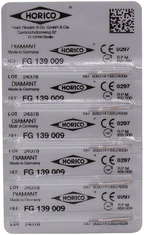 Verpackung von Diamant FG 139 009 mit Herstellerinformationen und QR-Code.
