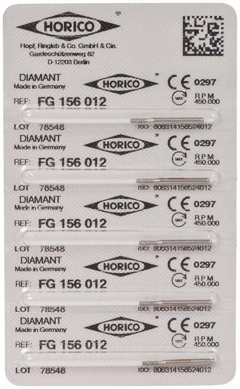 Verpackung von Diamant FG 156 012 mit CE-Kennzeichnung und QR-Code.