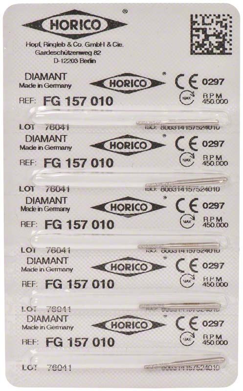 Verpackung von Diamant FG 157 010, CE-zertifiziert, Made in Germany.