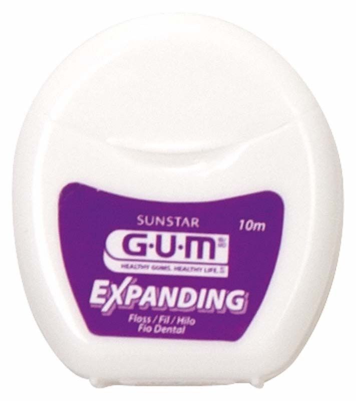 GUM® EXPANDING FLOSS 10m leicht gewachst