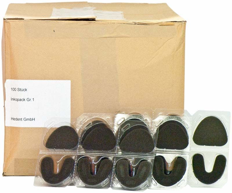 Inkopack 3er Kombi Nr.1, 100 Stück, vor Verpackung.