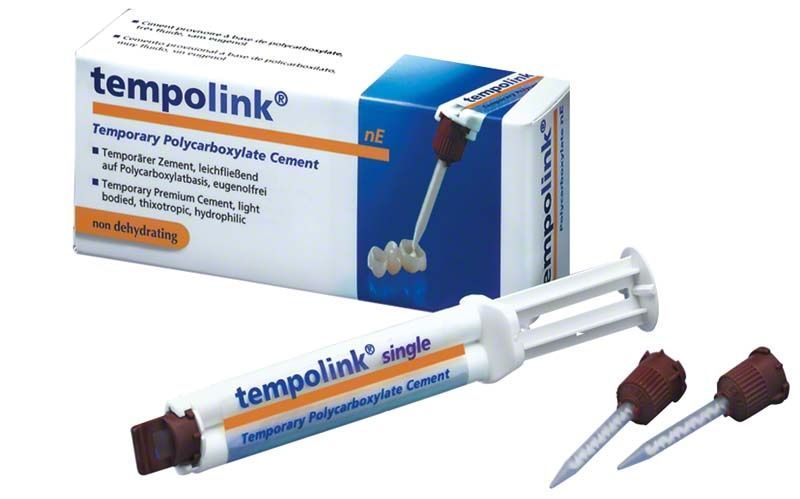 Tempolink single mini-mix Kartusche mit Verpackung im Hintergrund.