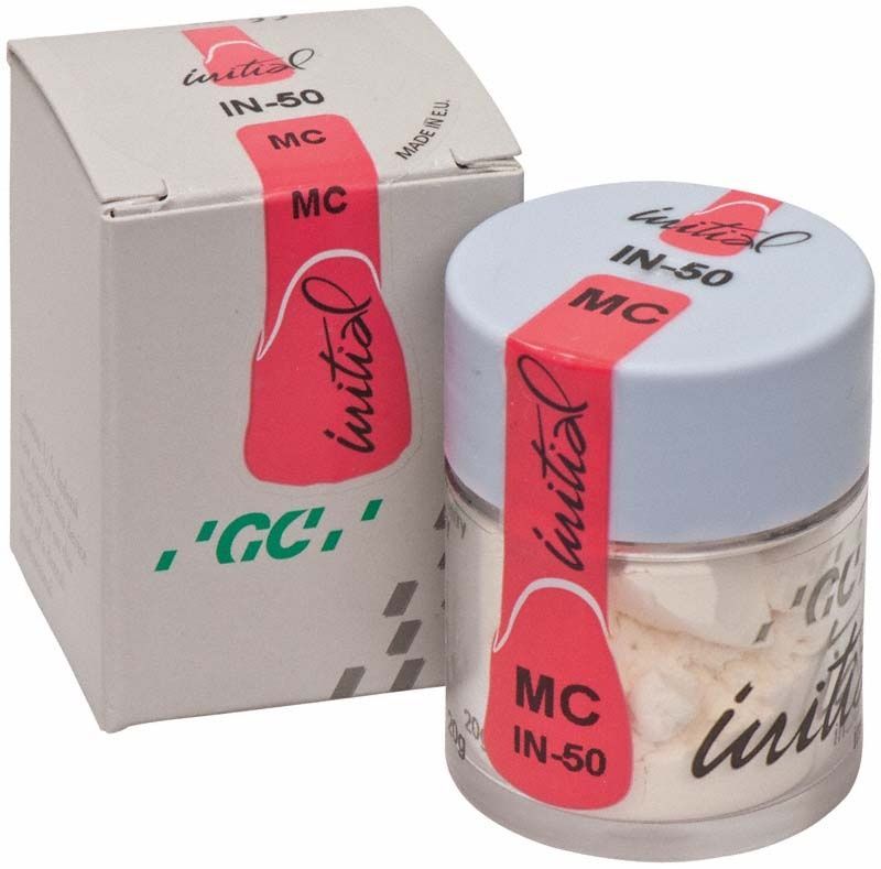 Verpackung und Glasbehälter von GC Initial MC INside 20g IN-50 Curry.
