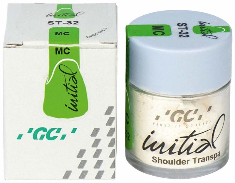 GC Initial MC Shoulder Transparent 20g ST-32 im Originalbehälter und Verpackung.
