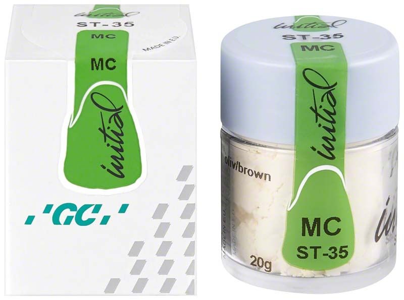 GC Initial MC Shoulder Transparent ST-35, 20g Glas mit Verpackung.