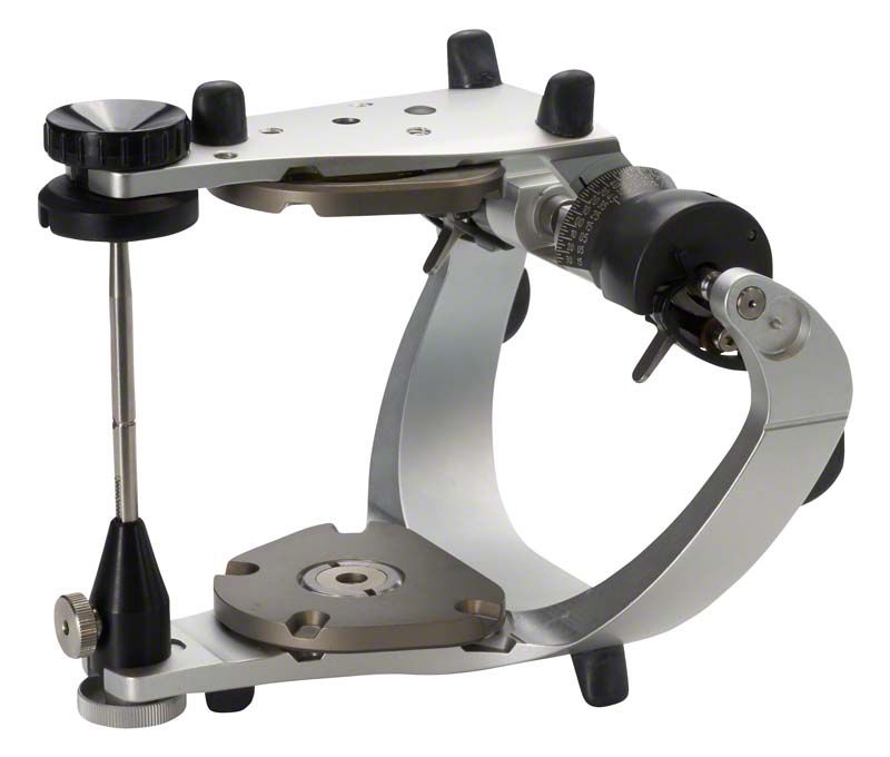 PROTAR® evo 5 Artikulator mit Split-Cast-System in silberner Farbe