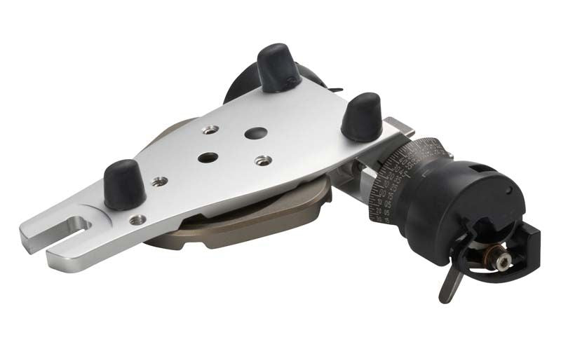 PROTAR® evo 5 Artikulator Nahaufnahme mit Split-Cast-System und Skalenansicht.