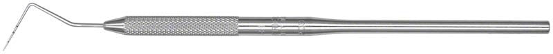 Raspatorium Molt Figur 5 mit Griff 502 aus Metall, Detailansicht.