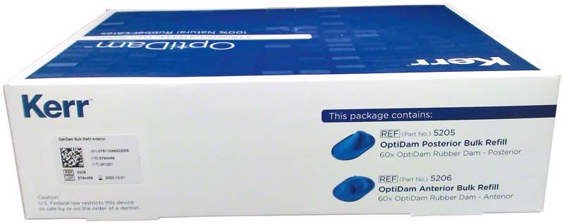 Optidam Anterior 60er Verpackung mit blauer Beschriftung und Produktdetails.