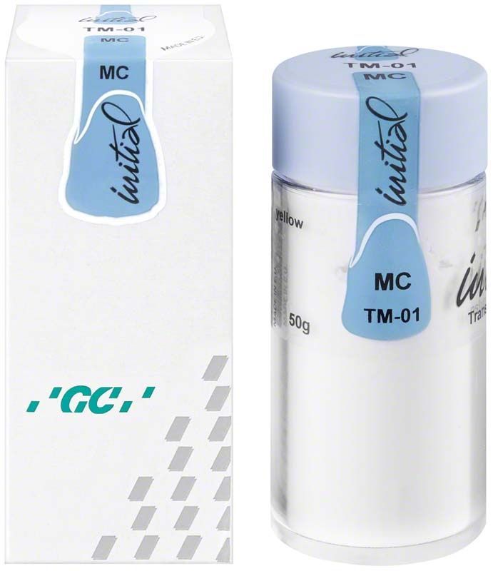 GC Initial MC Translucent Modifier 50g Dose und Verpackung mit blauem Etikett TM-01