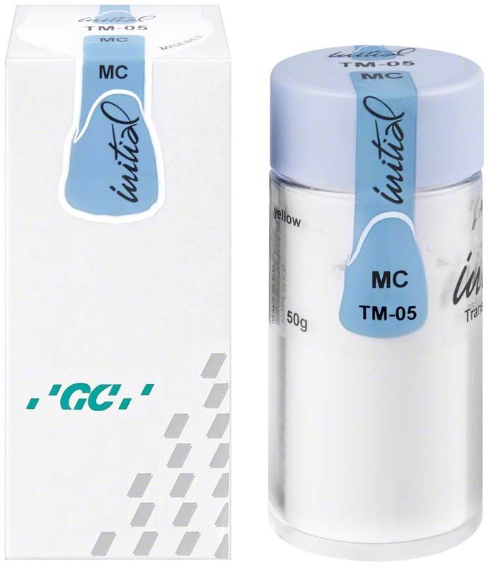 GC Initial MC Translucent Modifier 50g TM-05 in weißer Verpackung.
