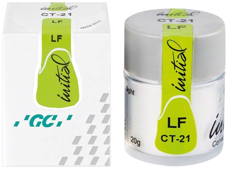 Glasbehälter und Verpackung von GC Initial LF Cervical Translucent CT-21.