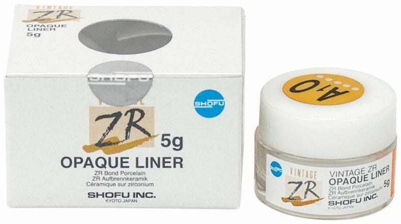 Vintage ZR Opaque Liner 5g Dose und Verpackung mit Aufschrift.