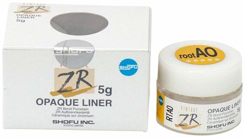 Verpackung und Behälter des VINTAGE ZR Opaque Liner 5g RootAO.