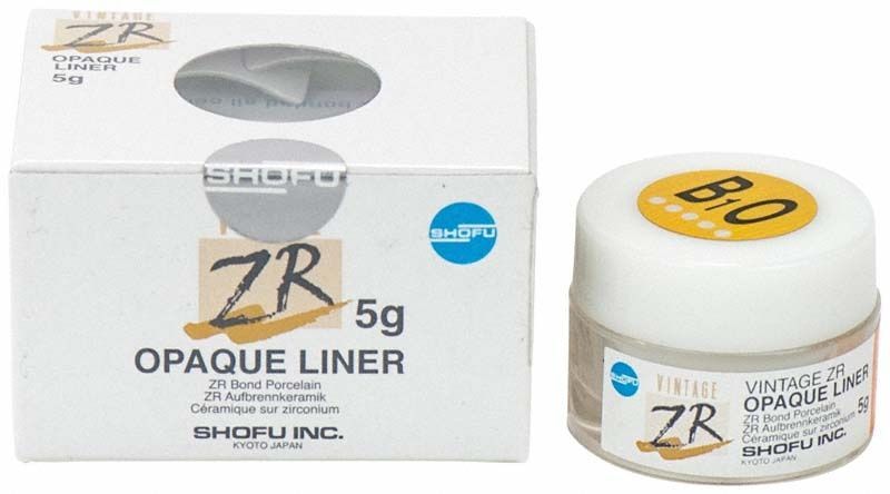 Vintage ZR Opaque Liner 5g mit Verpackung und Glasbehälter.