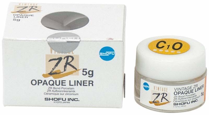 Vintage ZR Opaque Liner 5g C1O mit Verpackung und Tiegel.
