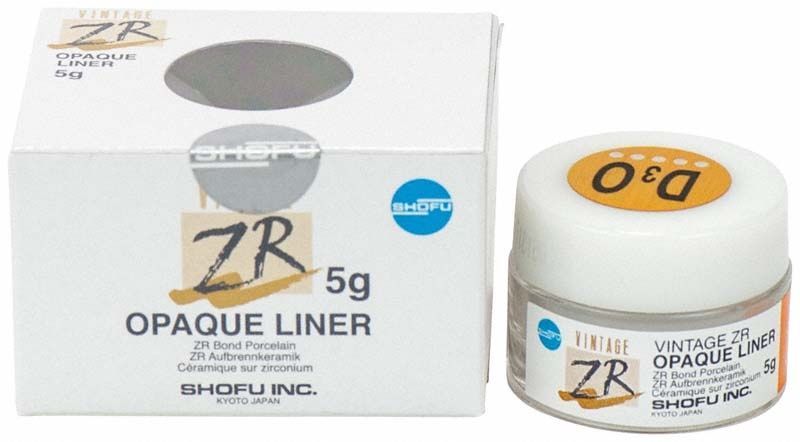 VINTAGE ZR Opaque Liner 5g Glas mit Verpackung.