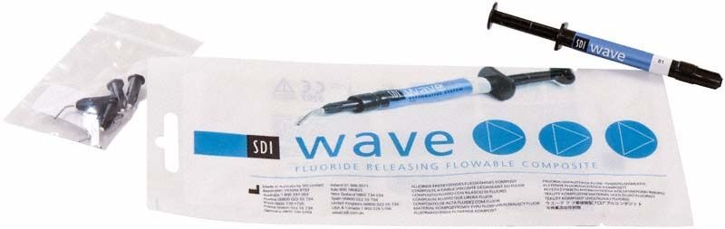 Wave Spritze B1 mit Verpackung und blauer Produktbeschriftung.