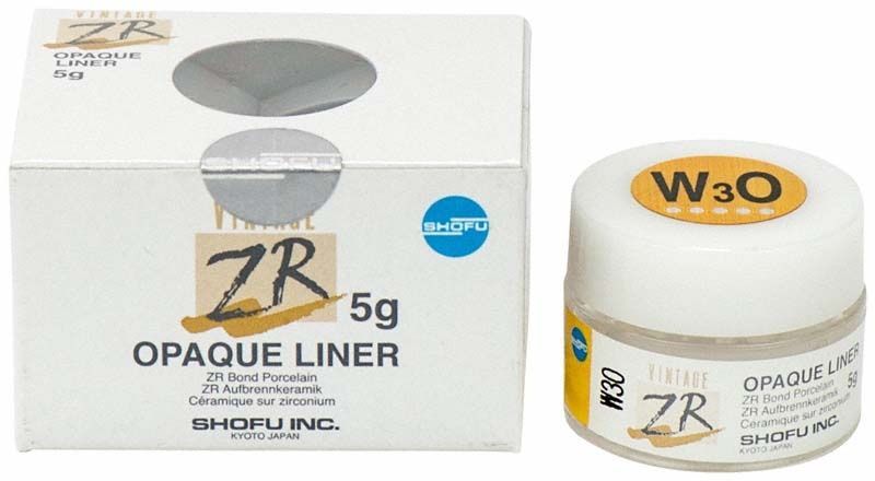 VINTAGE ZR Opaque Liner 5g W3O in Verpackung und Dose.