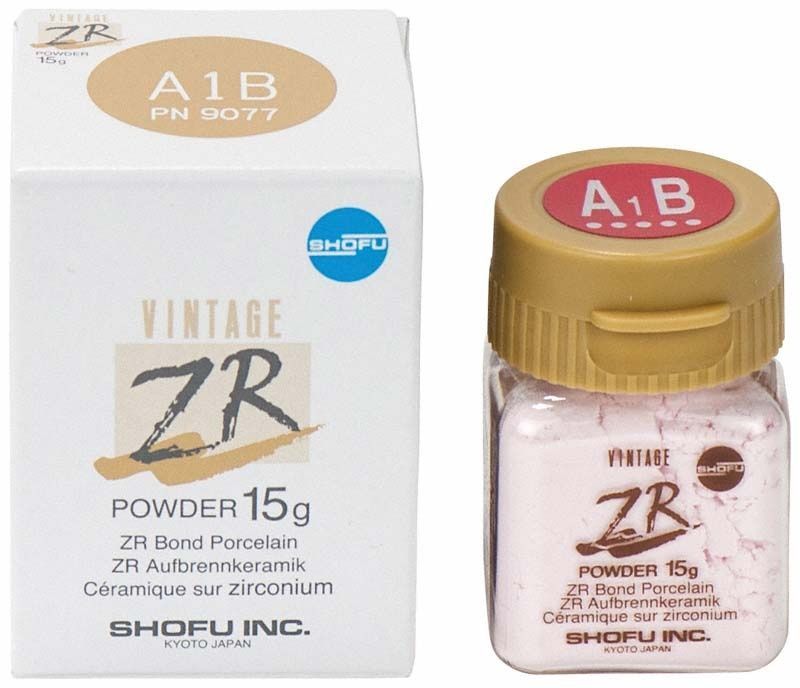 Dentinpulver Vintage ZR A1B 15g in Originalverpackung.