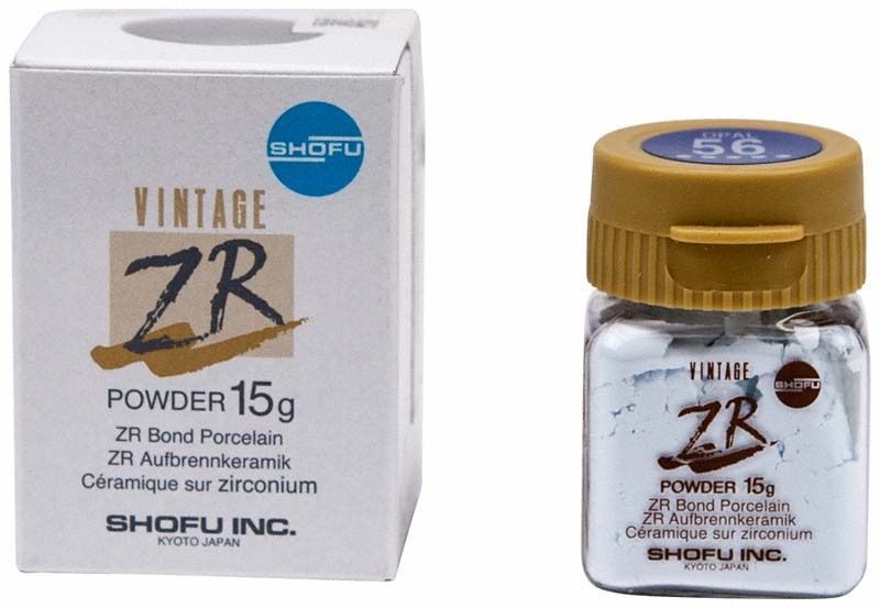 Verpackung und Dose von VINTAGE ZR Opal Schneide 15g - OPAL 56.
