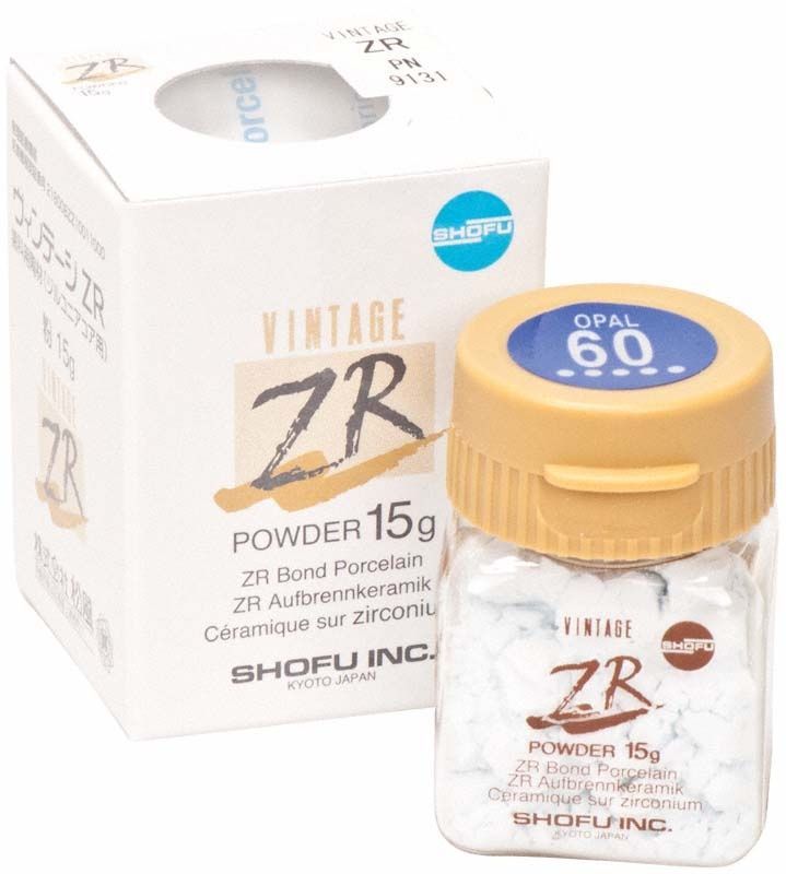 Vintage ZR Opal Schneide 15g Pulver in Plastikdose mit Verpackung.