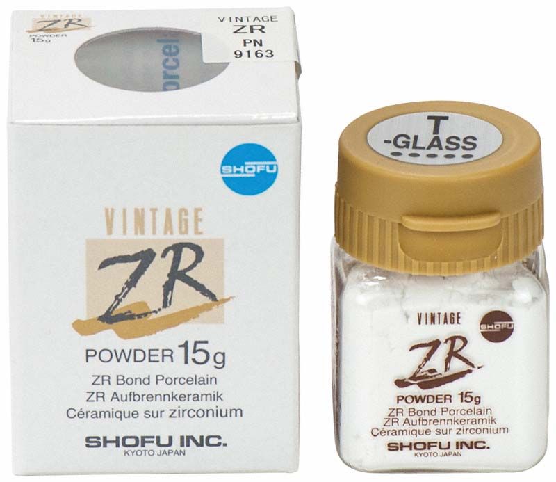VINTAGE ZR Enamel Effekt T-GLASS 15g in Originalverpackung mit Logo.