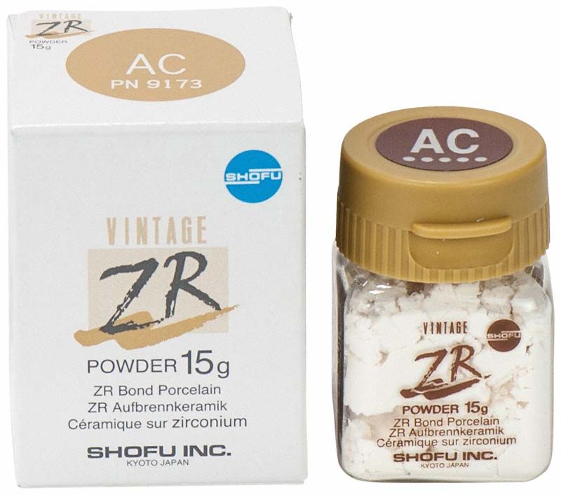 Verpackung für VINTAGE ZR Cervical AC 15g mit Produktglas.
