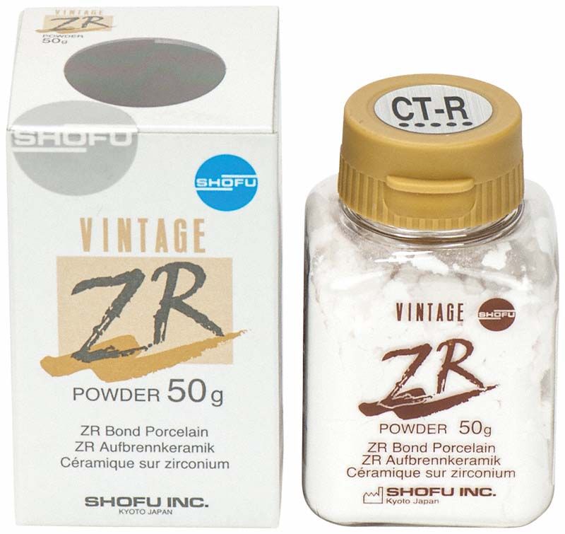 Vintage ZR Cervical Transluzent CT-R Pulver 50g mit Verpackung.