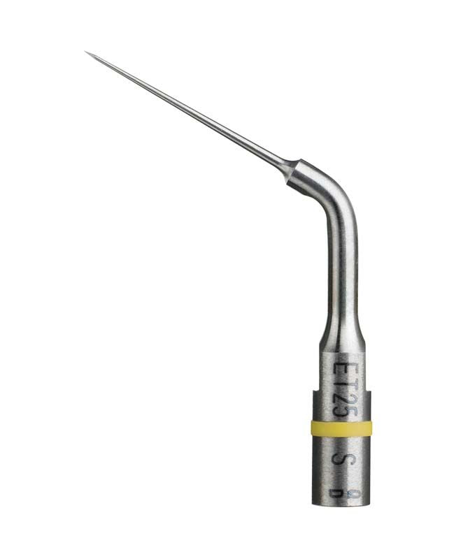 Endodontischer Aufsatz ENDO-SUCCESS Stück Spitze ET25S in Metalloptik.